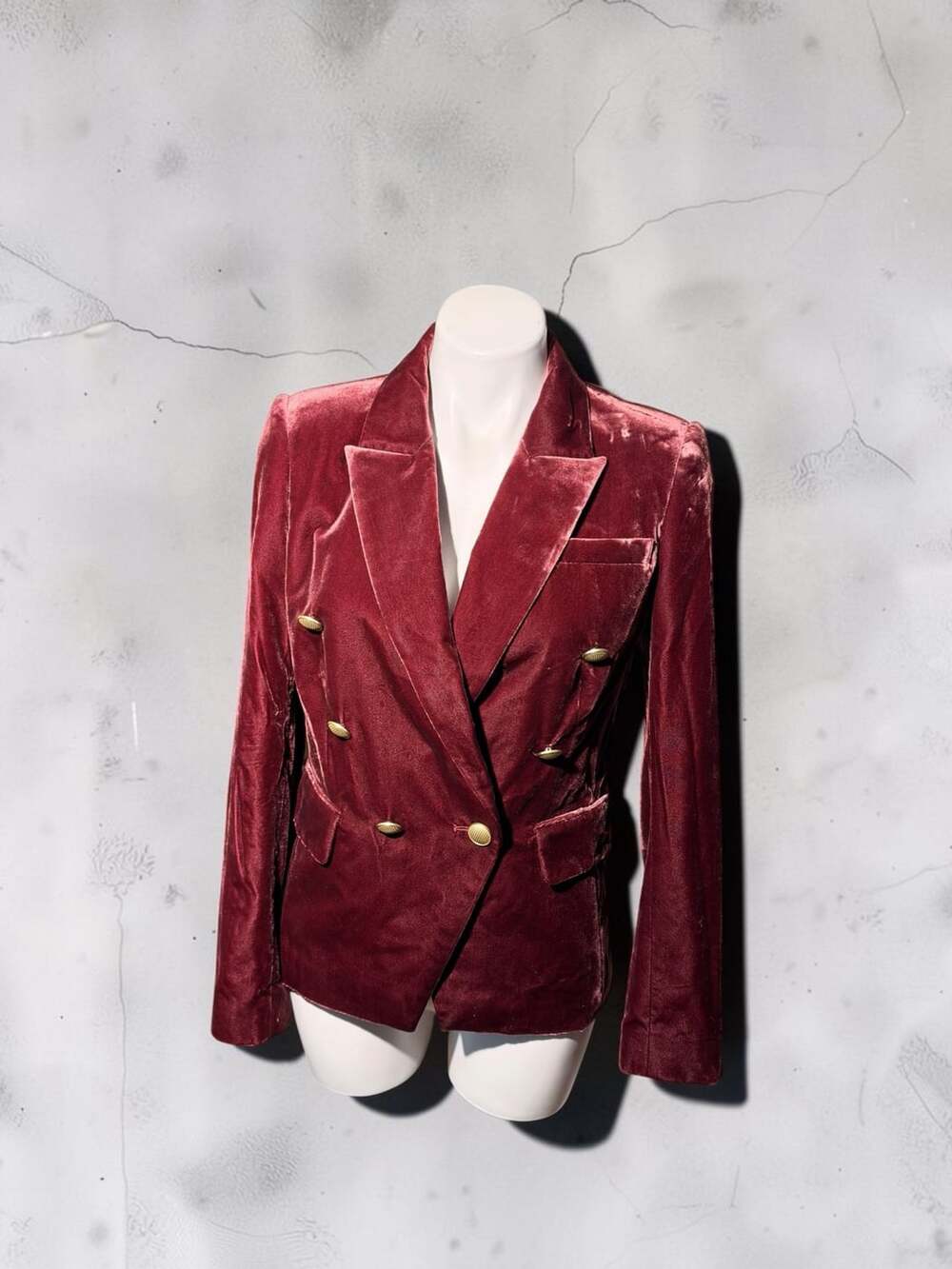 Veronica Beard Gaya Velvet Dickey Jacket